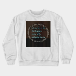 Malagasy saying Crewneck Sweatshirt